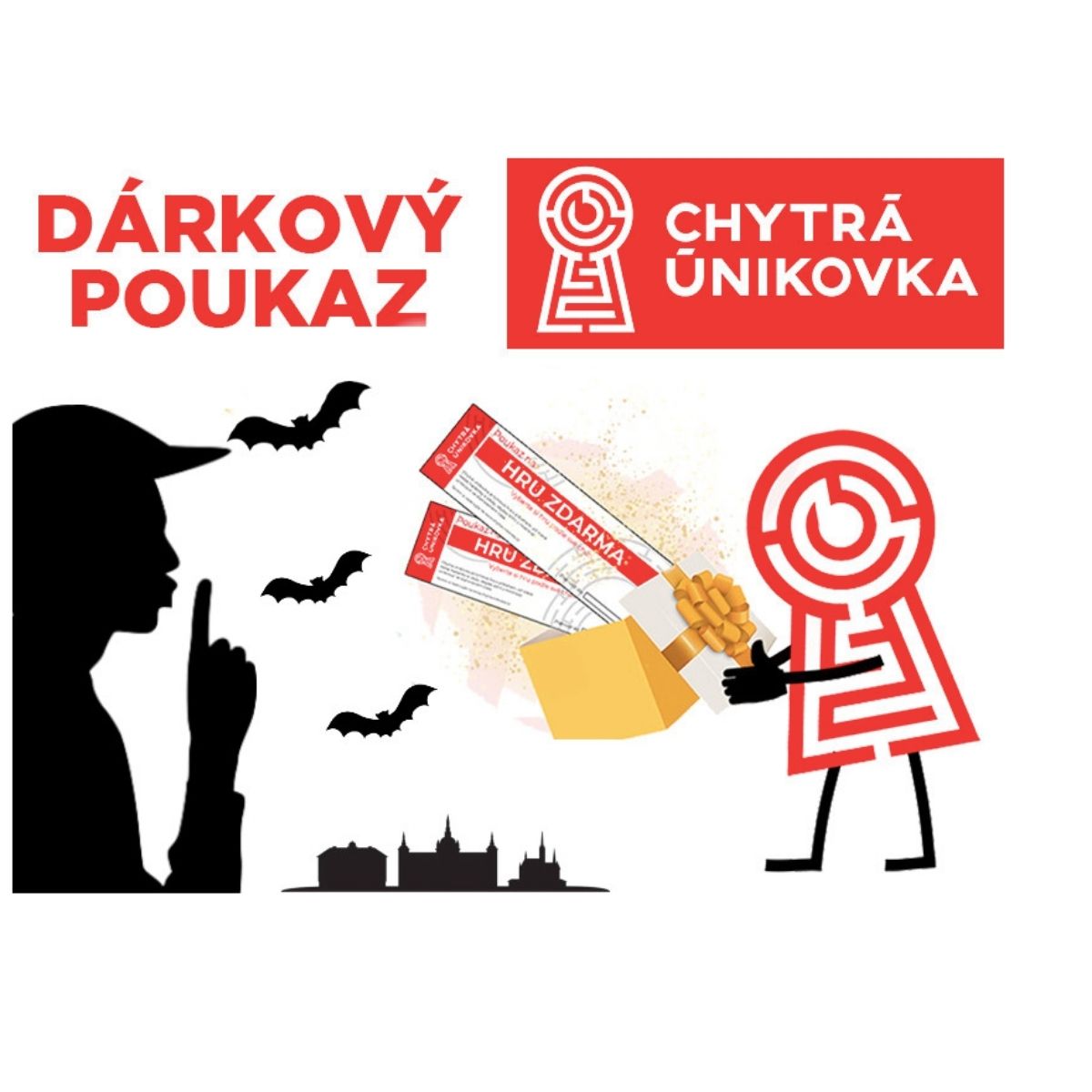 Dárkový poukaz na ÚNIKOVKU